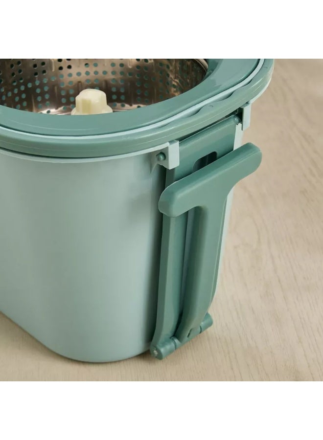 هوم بوكس ممسحة دوارة 360 درجة ودلو بمقبض قابل للتمديد - Image 5